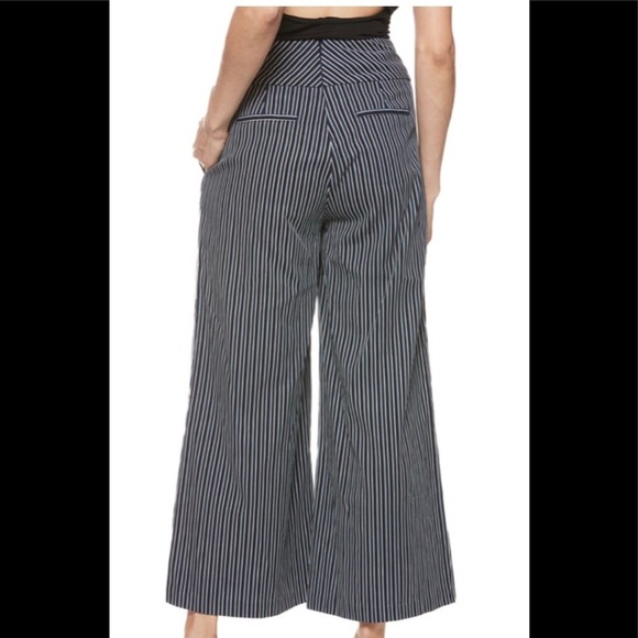 NWT PAIGE Charisma Wide Leg Cropped Pants 6 - Picture 2 of 6